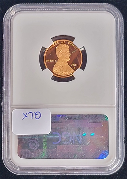 2011-S  Lincoln Cent  Proof 69 RED Ultra Cameo  NGC 