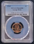 1960  Lincoln Cent  Proof 66 RB  Large Date  PCGS